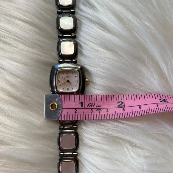 Sterling Silver Watch Mother of Pearl Watch - Picture 4 of 8